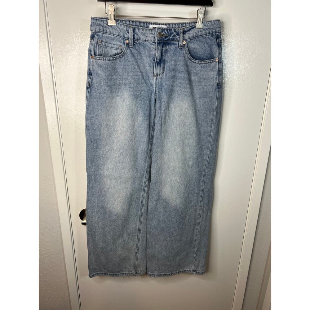 RSQ Women's Low Rise Baggy Jeans Light Blue ~ Size 28